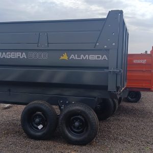 Carreta Agrícola Basculante Forrageira Almeida 8000